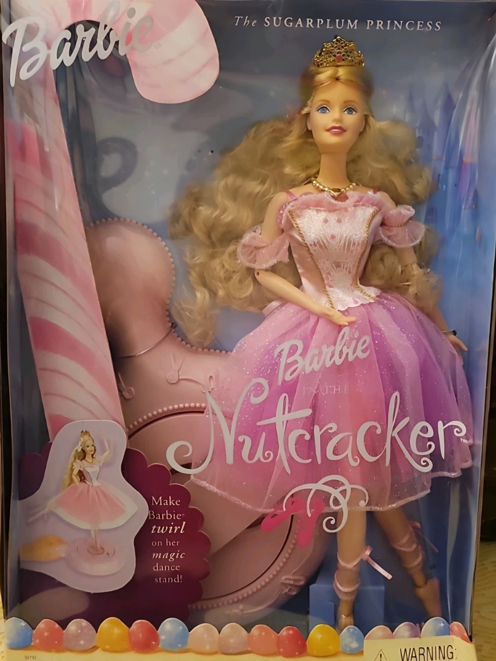 NIB!Vintage 2001 NUTCRACKER SUGARPLUM FAIRY BARBIE!